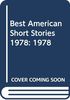 Best American Short Stories 1978: 1978