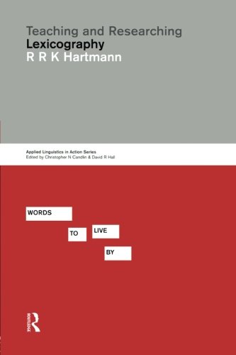 Teaching and Researching Lexicography (Applied Linguistics in Action)