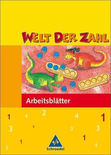 Welt der Zahl 1. Arbeitsblätter. Mathematisches Unterrichtswerk für die Grundschule. (Lernmaterialien)