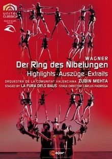 Wagner: Der Ring des Nibelungen - Auszüge 130 min. (La Fura dels Baus) von Carlos Padrissa  | DVD | Zustand sehr gut