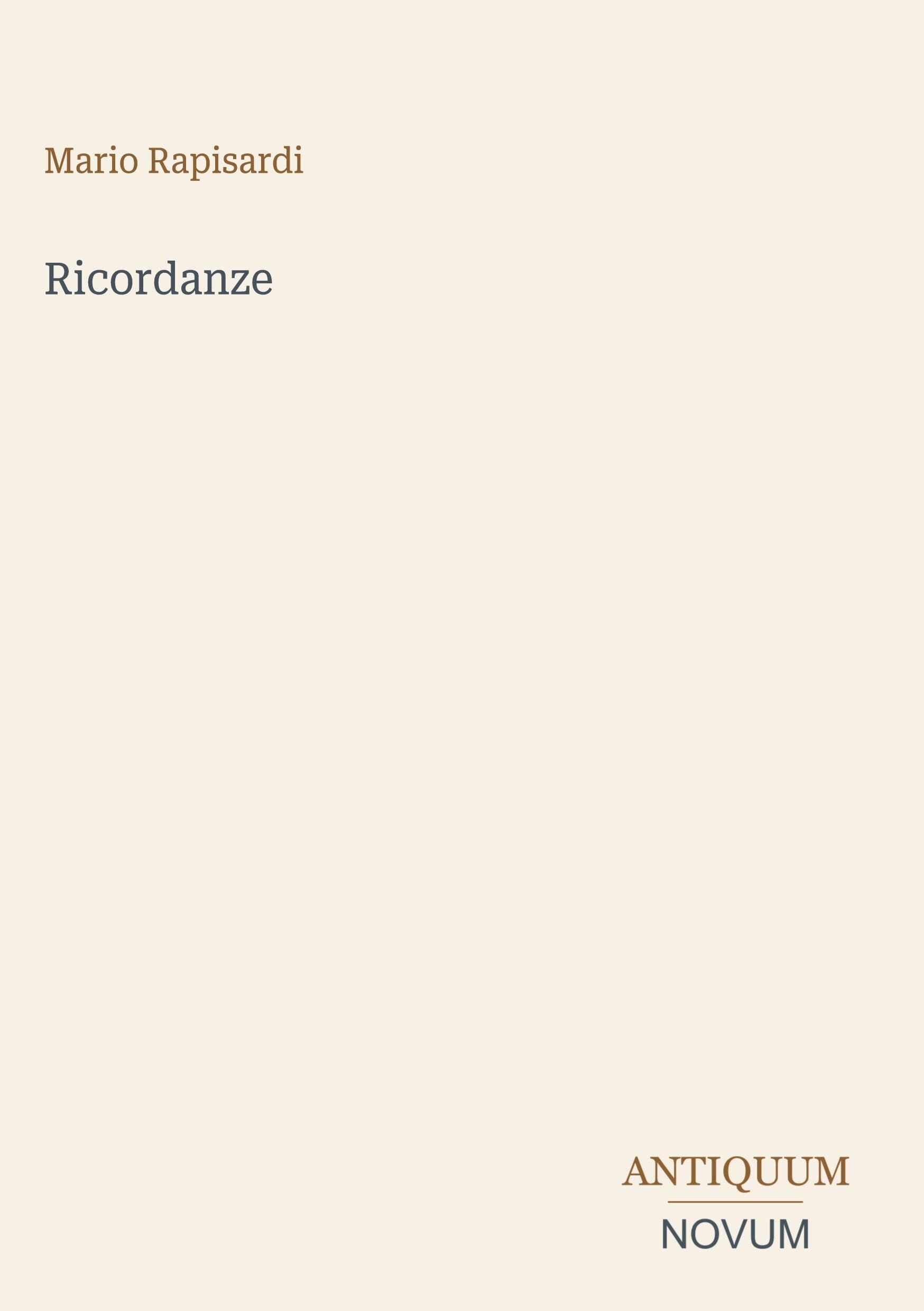 Ricordanze