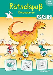 Rätselspaß Dinosaurier ab 6 Jahren
