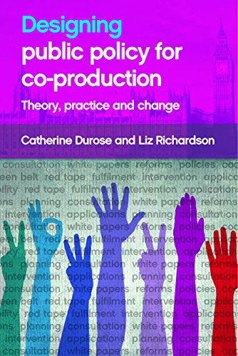 Designing public policy for co-production: Theory, Practice and Change