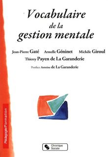 Vocabulaire de la gestion mentale