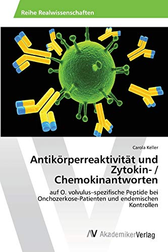 Antikörperreaktivität und Zytokin- / Chemokinantworten: auf O. volvulus–spezifische Peptide bei Onchozerkose-Patienten und endemischen Kontrollen