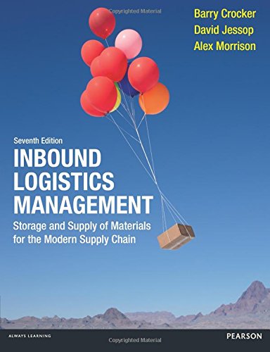 Inbound Logistics Management:Storage and Supply of Materials for the Modern Supply Chain