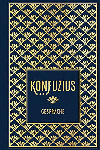 Gespräche: Leinen mit Goldprägung