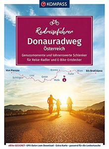 KOMPASS RadReiseFührer Donauradweg Österreich: von Passau bis Bratislava - 392km, mit Extra-Tourenkarte, Reiseführer und exakter Streckenbeschreibung (KOMPASS-Fahrradführer, Band 6914)