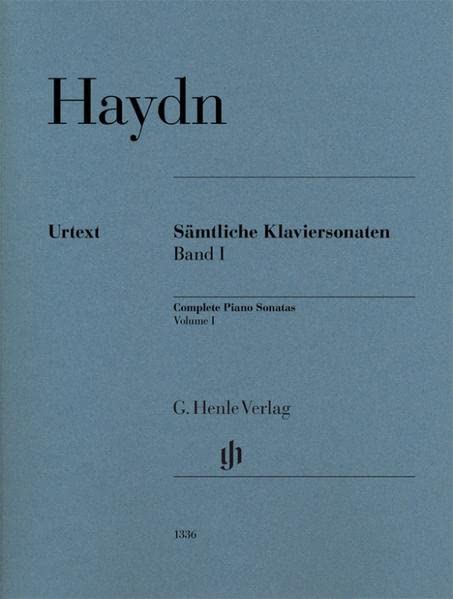 Joseph Haydn Sämtliche Klaviersonaten Band I; Revidierte Urtextausgabe Mit Fingersätzen, Instrumentation, Piano Solo (G. Henle Urtext-Ausgabe)
