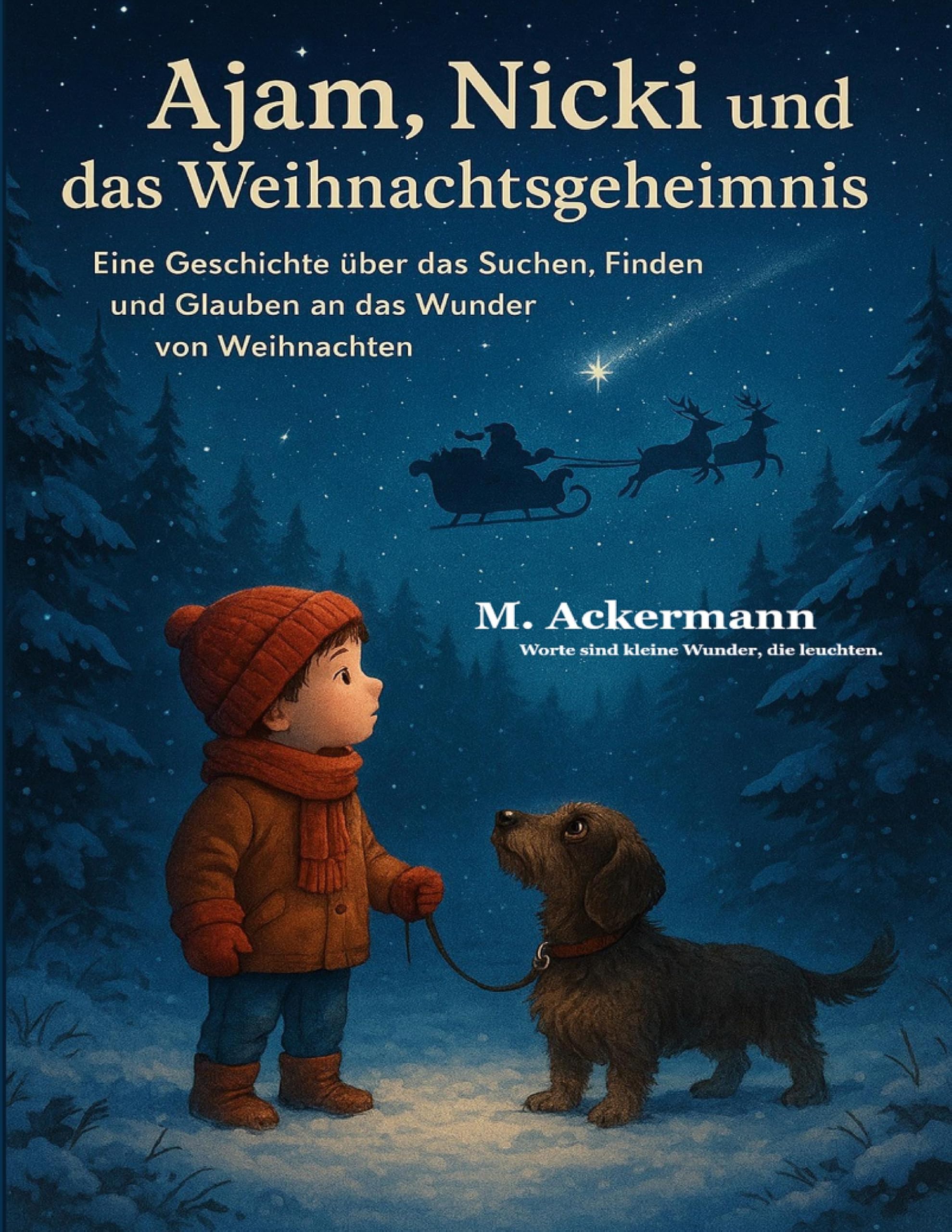 Ajam, Nicki und das Weihnachtsgeheimnis: Eine Geschichte über das Suchen, Finden und Glauben an das Wunder von Weihnachten (Ajam und Nicki)
