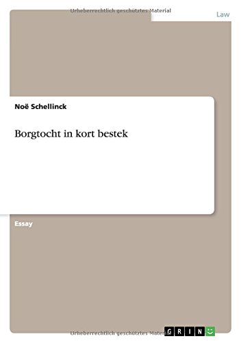 Borgtocht in kort bestek