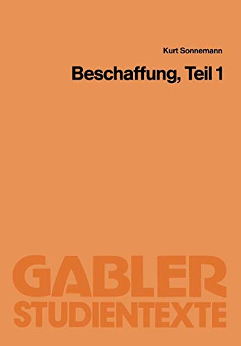 Beschaffung, Teil 1 (German Edition)