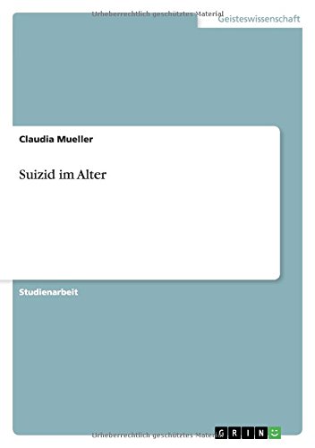 Suizid im Alter