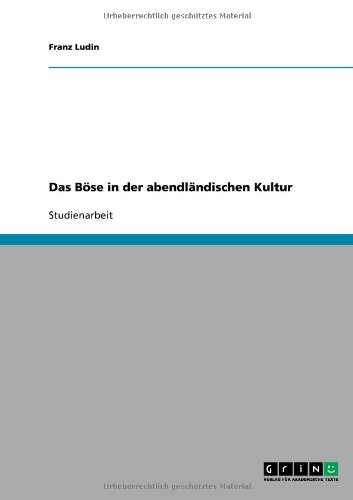 Das Böse in der abendländischen Kultur