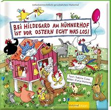 Bei Hildegard am Hühnerhof ist vor Ostern echt was los! (Hildegard, das dicke Huhn)