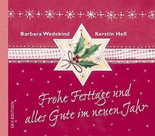 Frohe Festtage und alles Gute im neuen Jahr