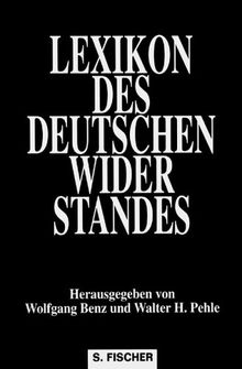 Lexikon des deutschen Widerstandes