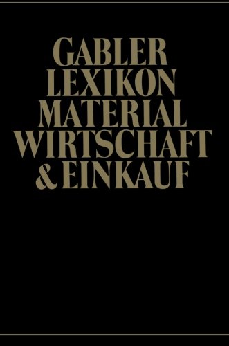 Gabler Lexikon Material Wirtschaft & Einkauf