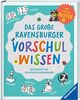 Das große Ravensburger Vorschulwissen beantwortet Kinderfragen zu unterschiedlichsten Themen kompetent, altersgerecht und verständlich