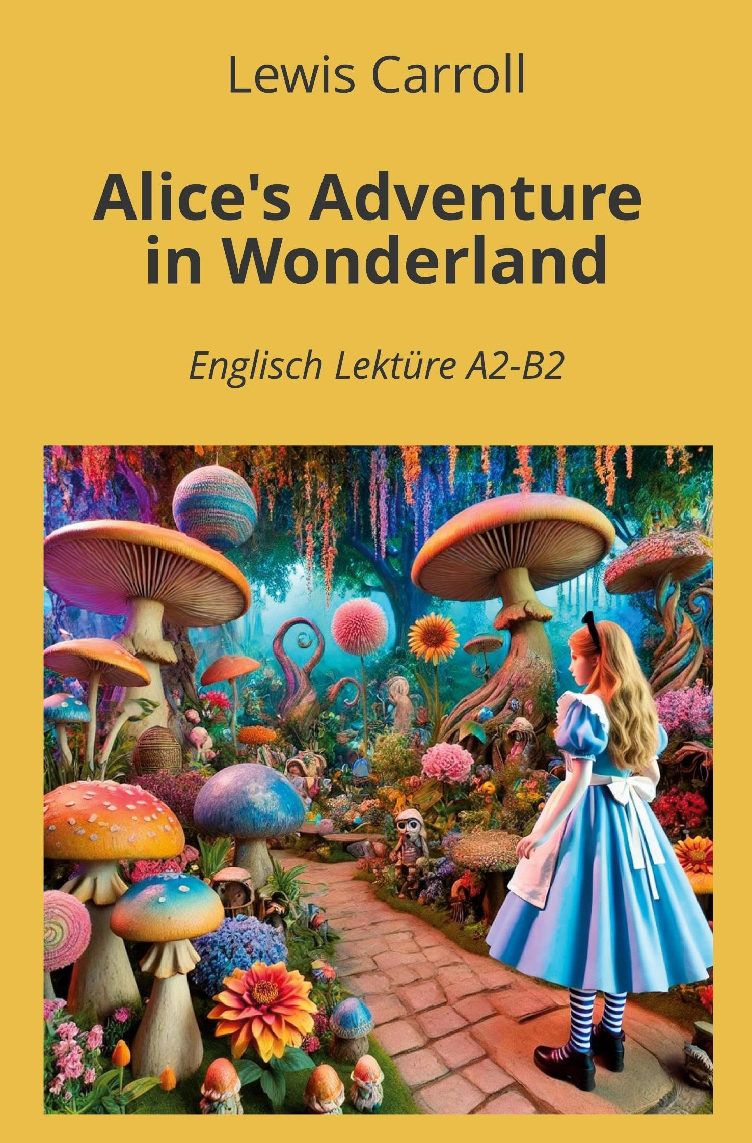 Alice's Adventure in Wonderland: Englisch Lektüre A2 - B2 (Englisch Lernen mit klassischen Werken)