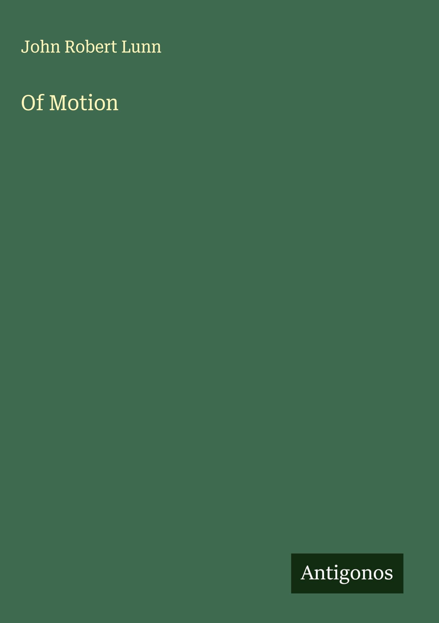 Of Motion