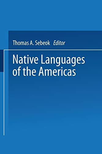 Native Languages of the Americas: Volume 1