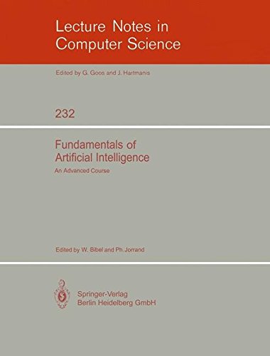Fundamentals of Artificial Intelligence: An Advanced Course (Lecture Notes in Computer Science)