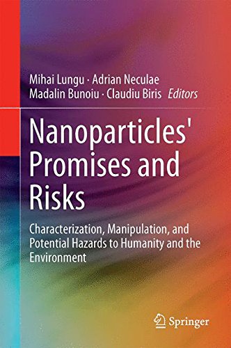 Nanoparticles' Promises and Risks: Characterization, Manipulation, and Potential Hazards to Humanity and the Environment