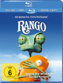 Rango (+ DVD + Digital Copy) [Blu-ray] von Gore Verbinski | DVD | Zustand sehr gut