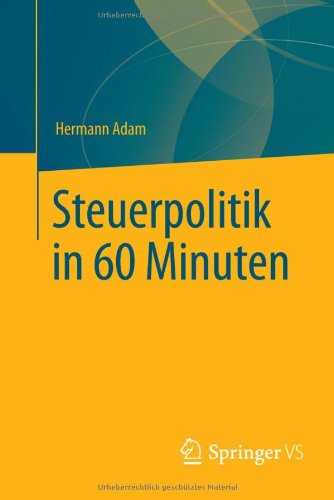 Steuerpolitik in 60 Minuten