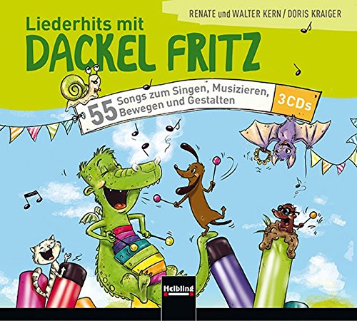 Liederhits mit Dackel Fritz - Liederhits mit Dackel Fritz3 Audio-CD - Renate Kern Walter Kern Doris Kraiger (Hörbuch)