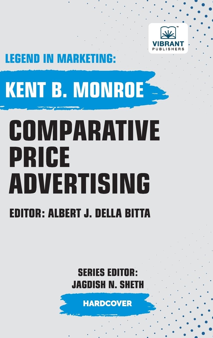 Comparative Price Advertising (Legend in Marketing, Band 38)