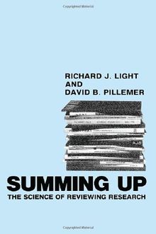 Summing Up: The Science of Reviewing Research