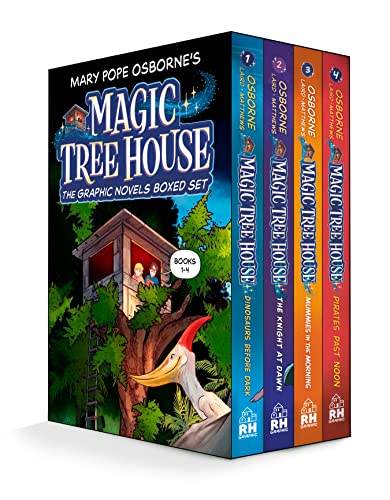 Osborne, Mary Pope Magic Tree House Graphic Novel Starter Set, The Graphic Novel Starter; Dinosaurs Before Dark / The Knight At Dawn / Mummies In The Morning / Pirates
