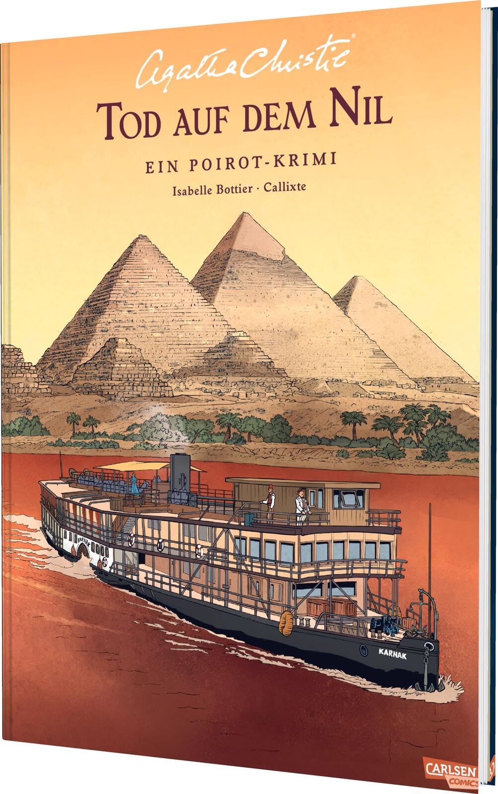 Agatha Christie Classics: Tod auf dem Nil: Ein Hercule-Poirot-Krimi | Spannende Comic-Adaption: Poirot ermittelt in Agatha Christies „Tod auf dem Nil“