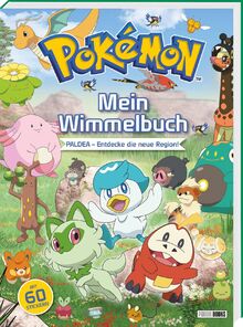 Pokémon: Mein Wimmelbuch: Paldea – Entdecke die neue Region!: Wimmelbuch mit 60 Stickern