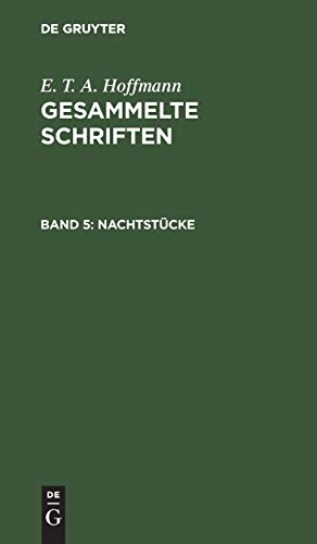 Nachtstücke: Zwei Theile (E. T. A. Hoffmann: Gesammelte Schriften)