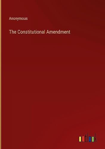 The Constitutional Amendment