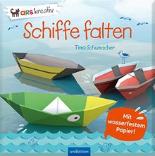 Schiffe falten: mit wasserfestem Papier