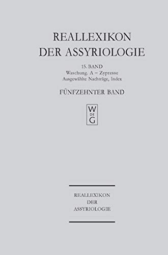 lWaschung. A - Zypresse, Nachträge, Index