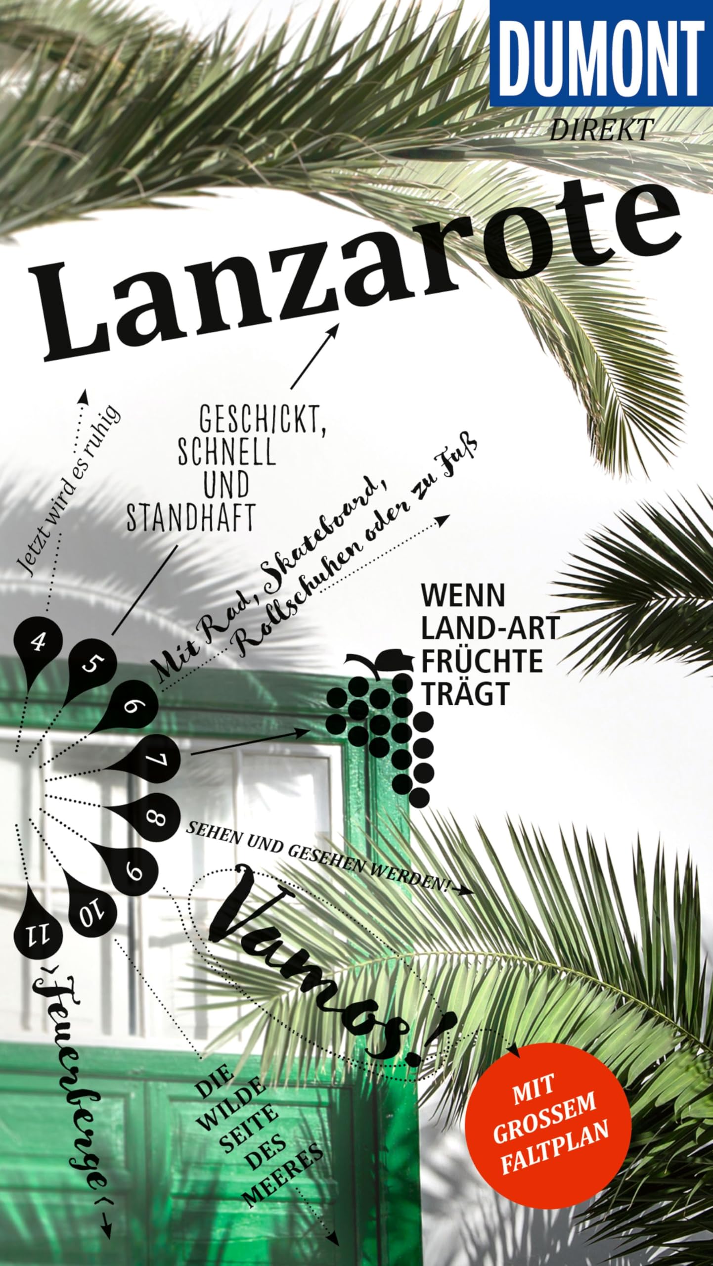 DUMONT direkt Reiseführer Lanzarote: Mit großem Faltplan