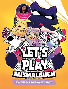 Let's Play Ausmalbuch: Schaffst du es ins nächste Level? von DaDania