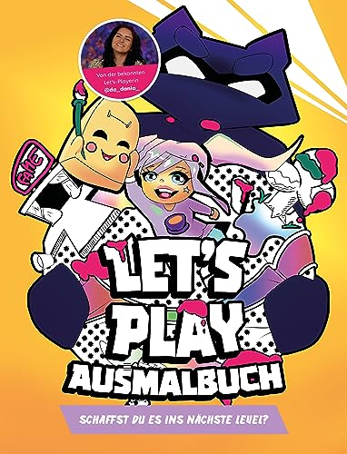 Let's Play Ausmalbuch: Schaffst du es ins nächste Level? von DaDania