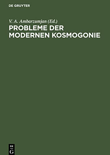 Probleme der modernen Kosmogonie