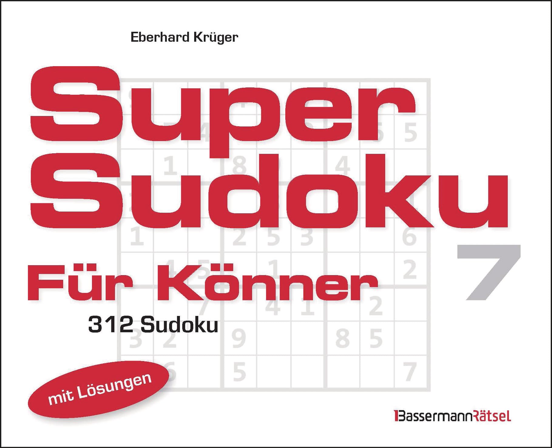 Supersudoku für Könner 7 (5 Exemplare à 3,99 €)