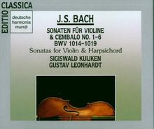 Sonate für Violine und Cembalo No. 1-6 BWV 1014-1019