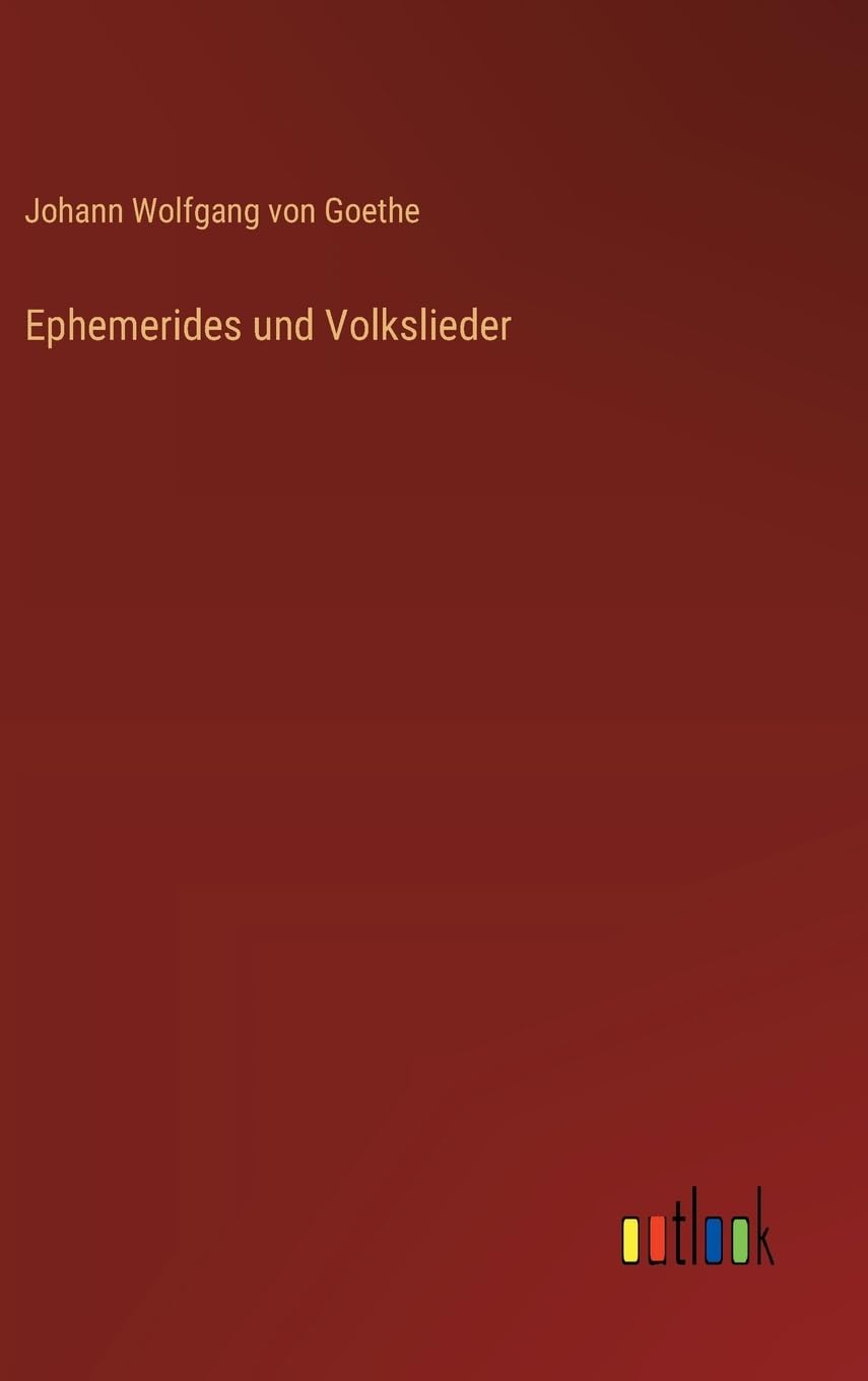 Ephemerides und Volkslieder