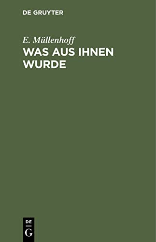 Was aus ihnen wurde: Novellen