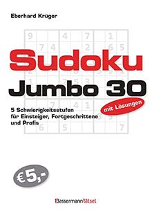 Sudokujumbo 30: 5 Schwierigkeitsstufen - für Einsteiger, Fortgeschrittene und Profis