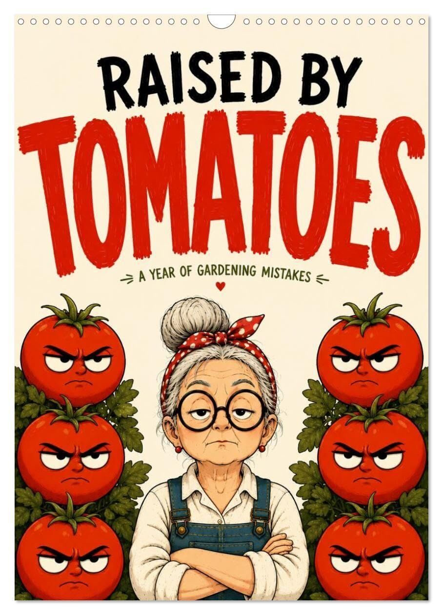 Raised by tomatoes a year of gardening mistakes (Wall Calendar 2027 DIN A3 portrait), CALVENDO 12 Month Wall Calendar